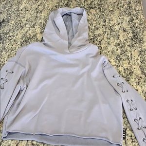 Cropped hoodie